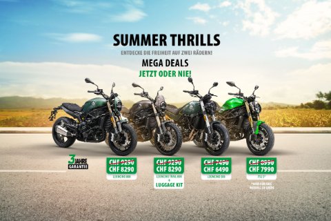 Benelli Motorräder | Offizielle Webseite Benelli Schweiz
