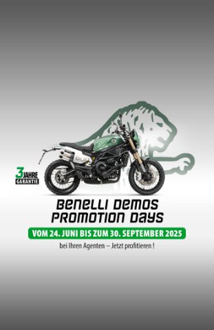Benelli Motorräder | Offizielle Webseite Benelli Schweiz